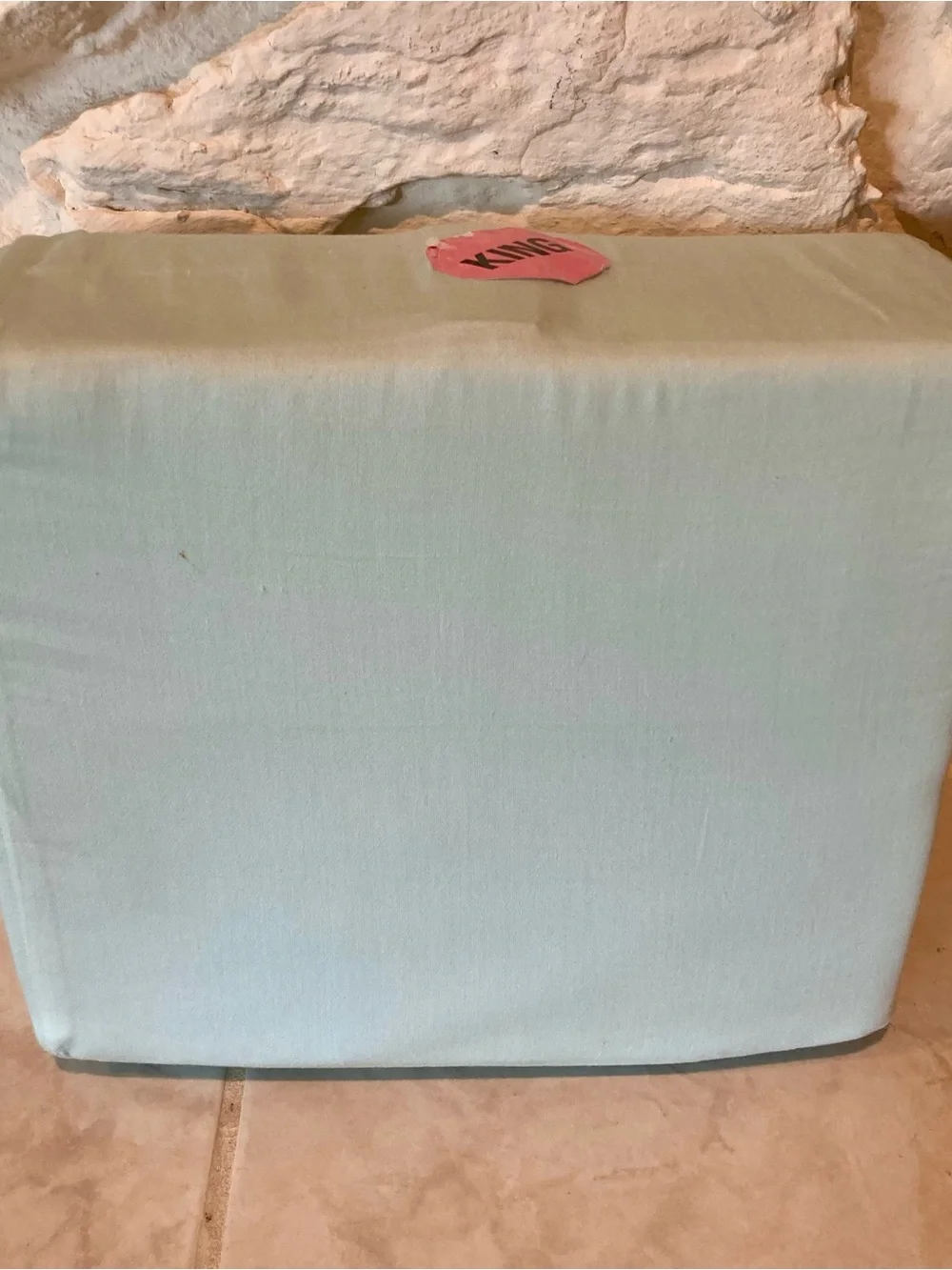 kate spade Light Blue Cotton Bedding Sheet Set